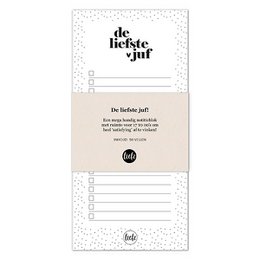 Notepad | At gøre | Den sødeste lærer