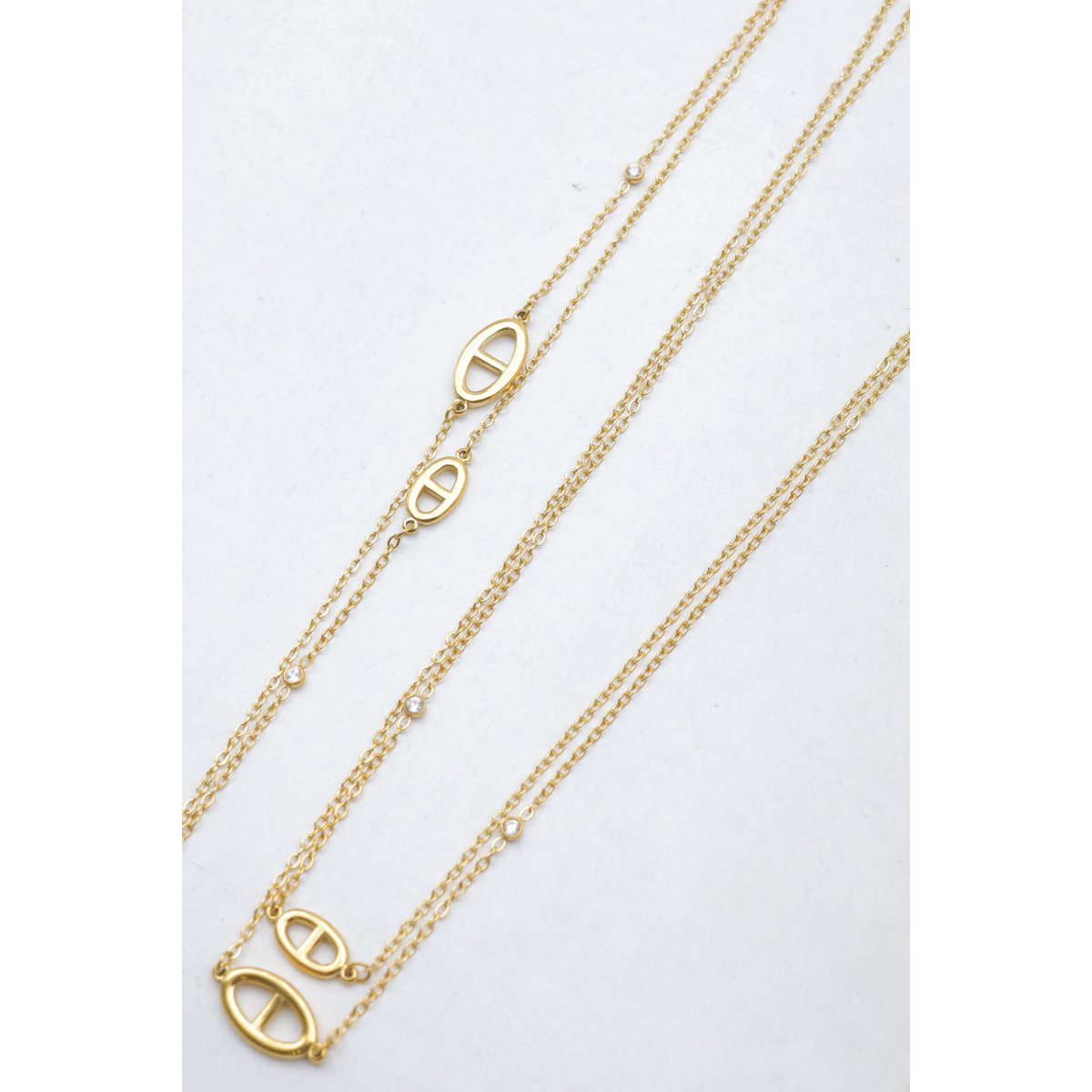Parure de bijoux en acier inoxydable