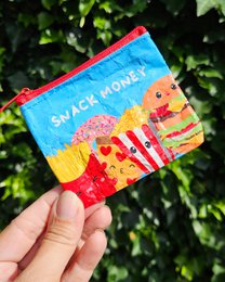 Mini tegnebog snack penge fra genanvendt plast