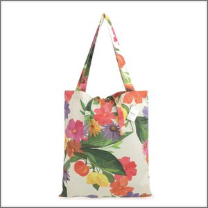 Cotton bags – fruity flower - 38 x 45 cm