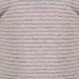 OrganicEra Organiczny t-shirt dla niemowląt L/S w różowe paski