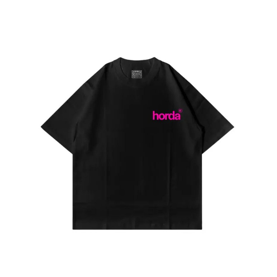 T-Shirt Nera 100% Cotone Made in Italy Save Me