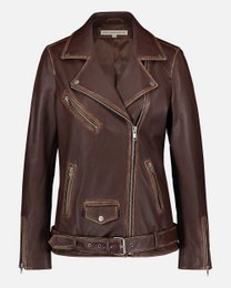 Berlin │ Übergroße Lederbikerjacke