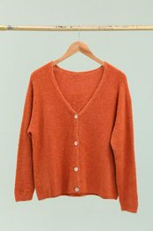 Gilet cardigan col V RÉF. 1026