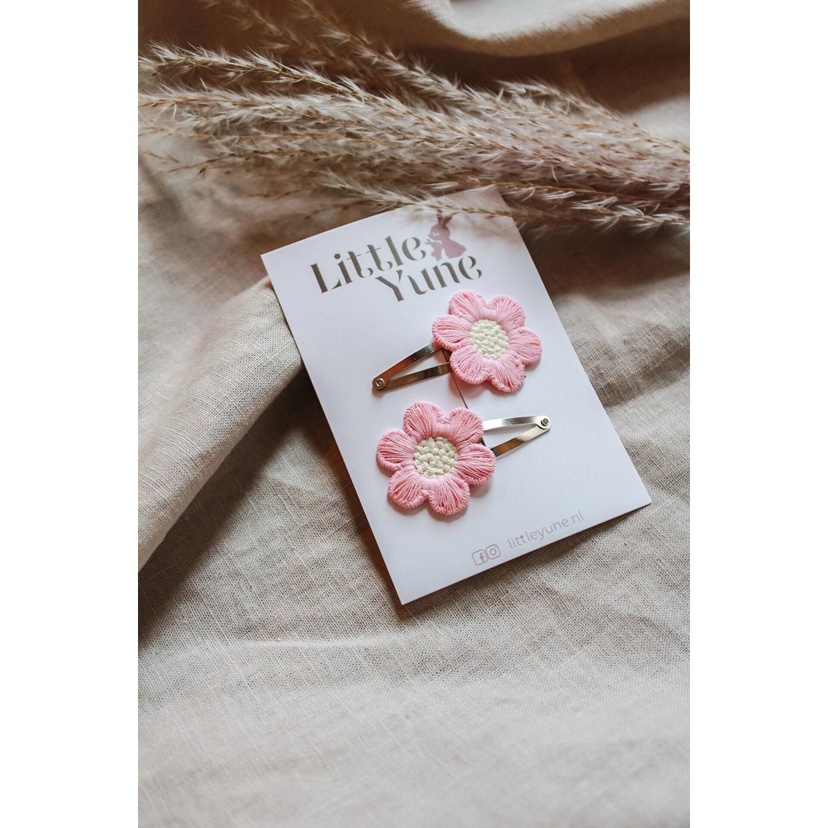 Hårspænder | Duo - Ninte Pink