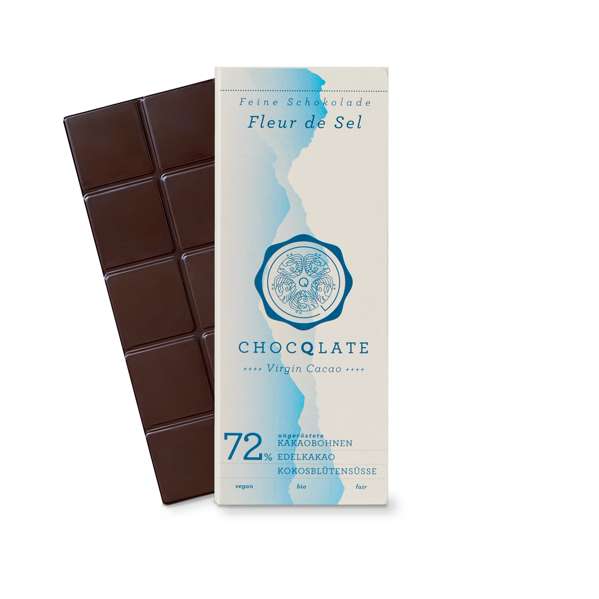 CHOCQLATE organic chocolate FLEUR DE SEL