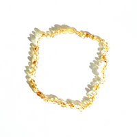 Amber toddler Necklace - Honey