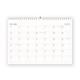Calendario con pegatinas 2027 - A4 / A3