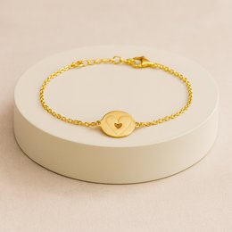 Dit hjerte i mit hjerte armbånd