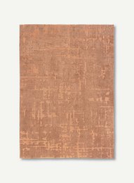 Large brown area rug with a simple, textured pattern. Suitable for living rooms, dining rooms, or other open spaces.