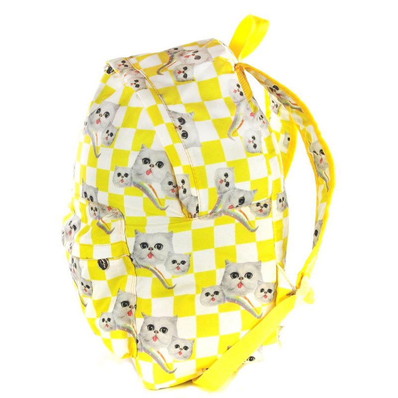Mochila XL Gato amarillo (Yellow Catblocks)
