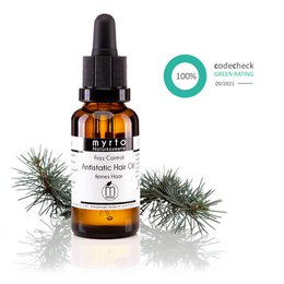 myrto Bio Antistatic Hair Oil - anti-frizz hair oil for fine hair
