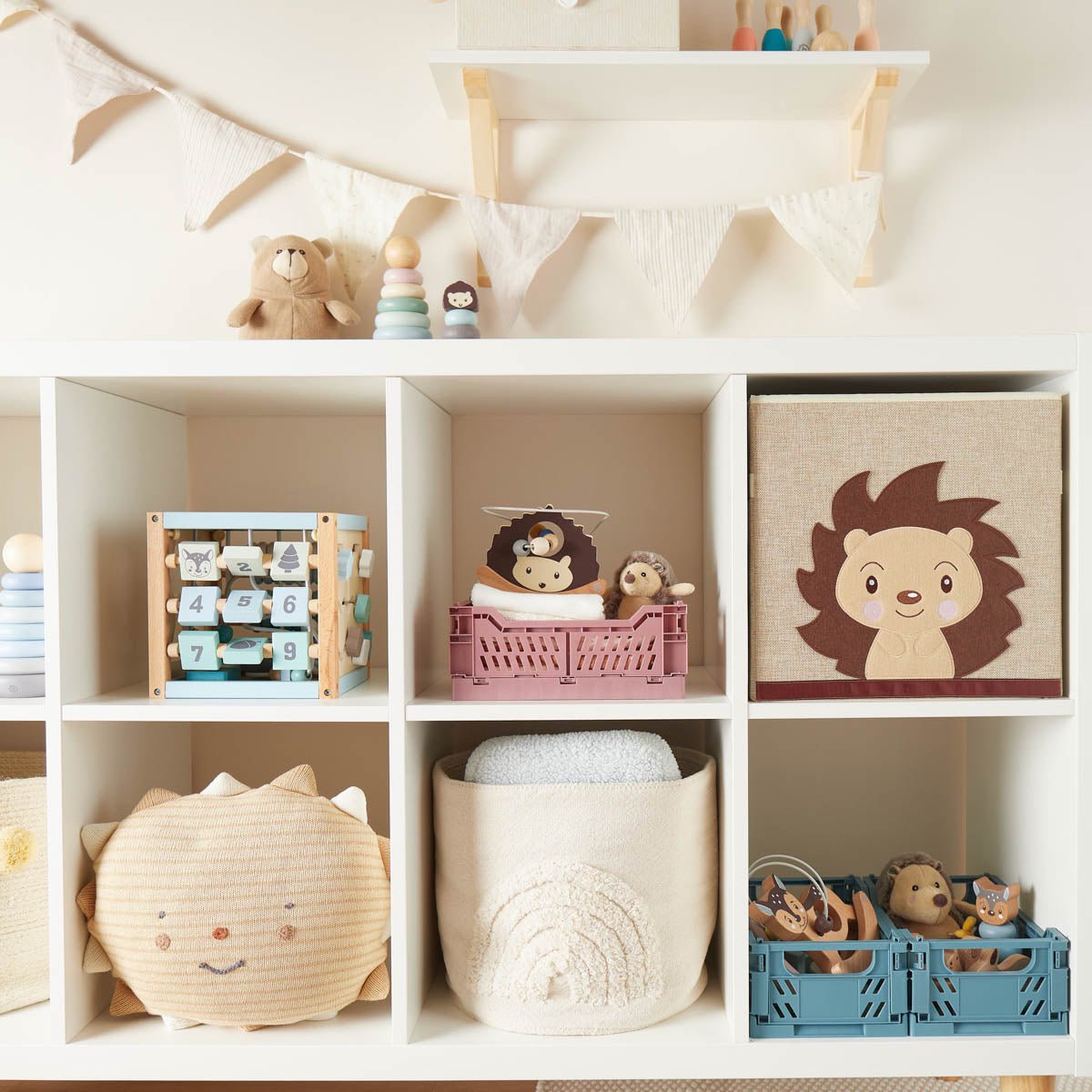 Motor Cubes Forest Animals Wood FSC®