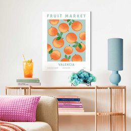 Painting Slim Frame Oranges 50x40