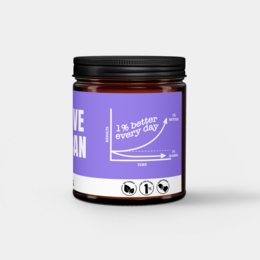 Gift Candle – MOTIVATION MOOD – Scented Handmade Soy wax