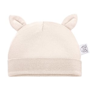 Bamboo baby hat - beige