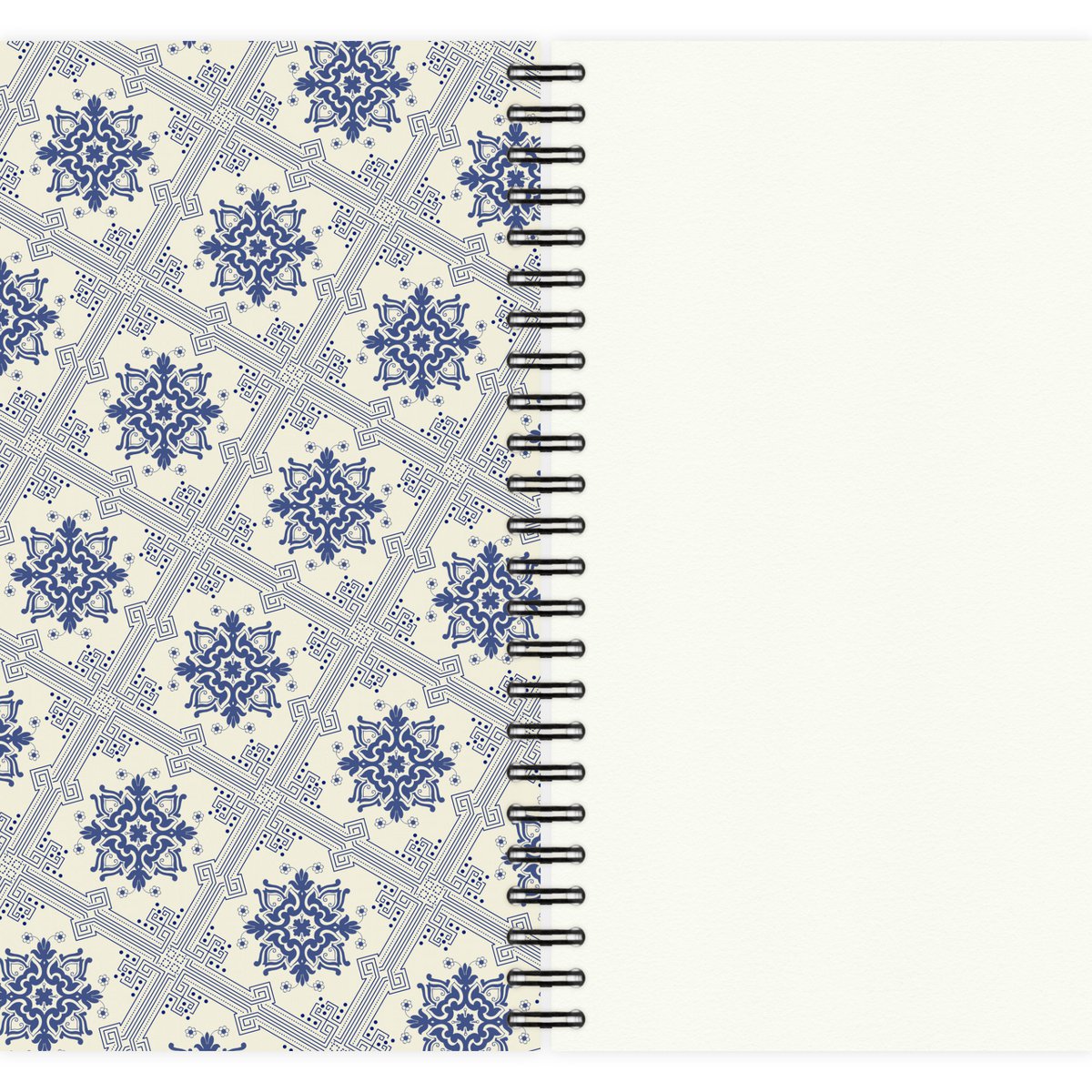 Notepad Azulejos Pattern No. 4 A5