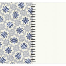 Notepad Azulejos Pattern No. 4 A5
