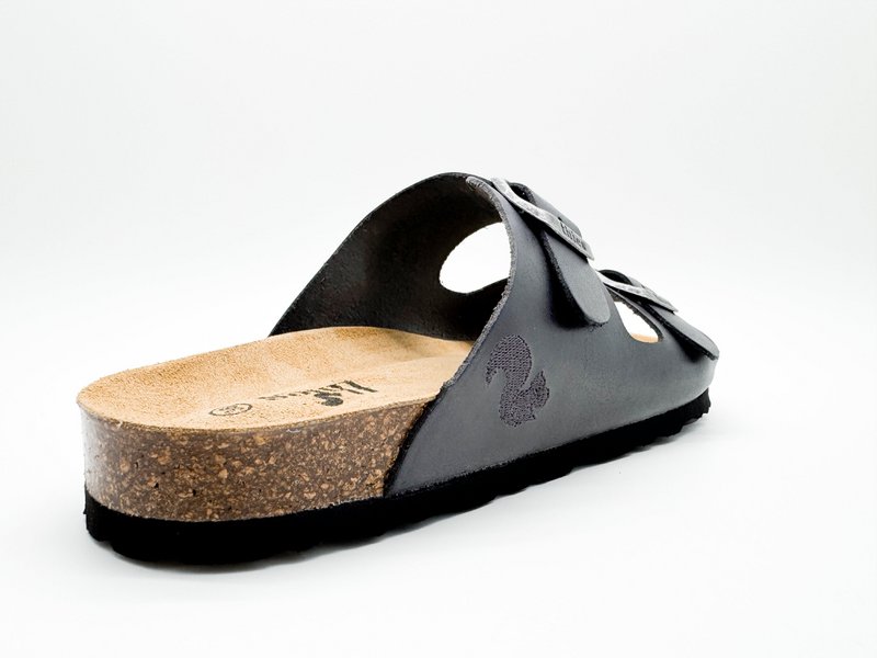 thies 1856 ® Eco Leather Sandal charcoal