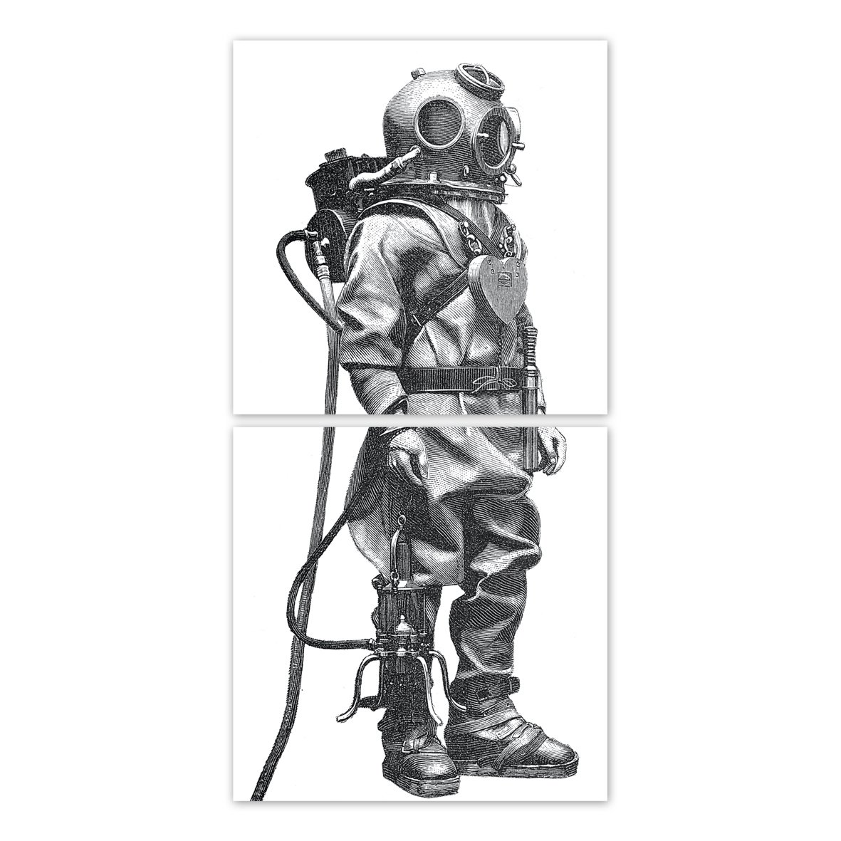 Duiker 2 - stickers voor tegels
