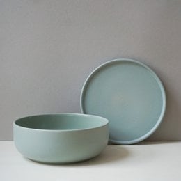 Misa 16 cm Malwa - zielona szałwia - 600 ml