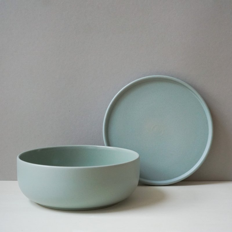 Misa 16 cm Malwa - zielona szałwia - 600 ml