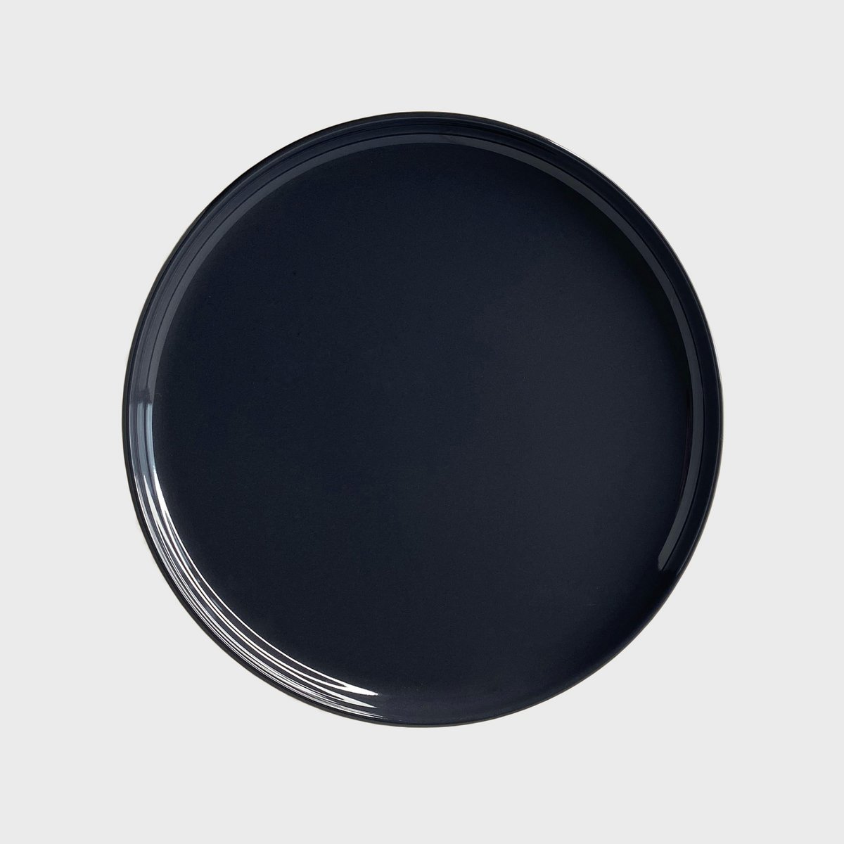 Elements Fossil Grey Dessert Plate