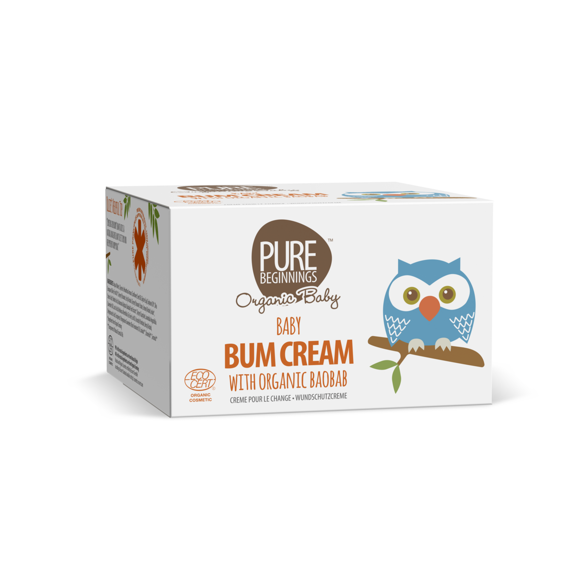 Baby Bum Cream With Organic Boabab