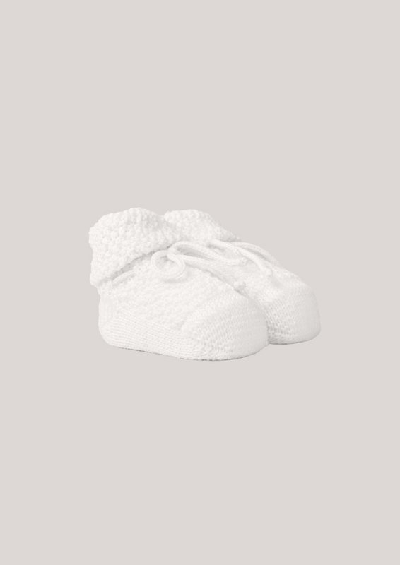 Newborn støvletter - cremet hvid