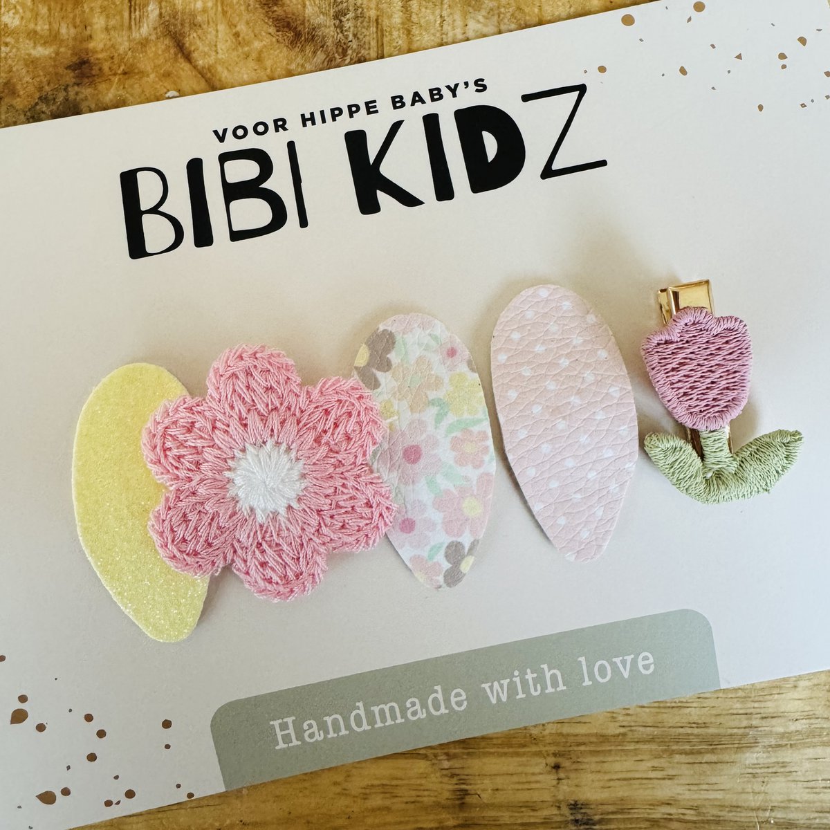 Hair Clips Spring Pink