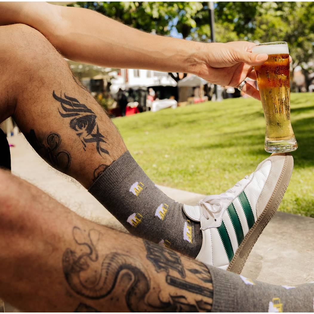 calcetines de cerveza
