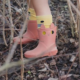 Stivali da pioggia per bambini LOOKICAT Rosa