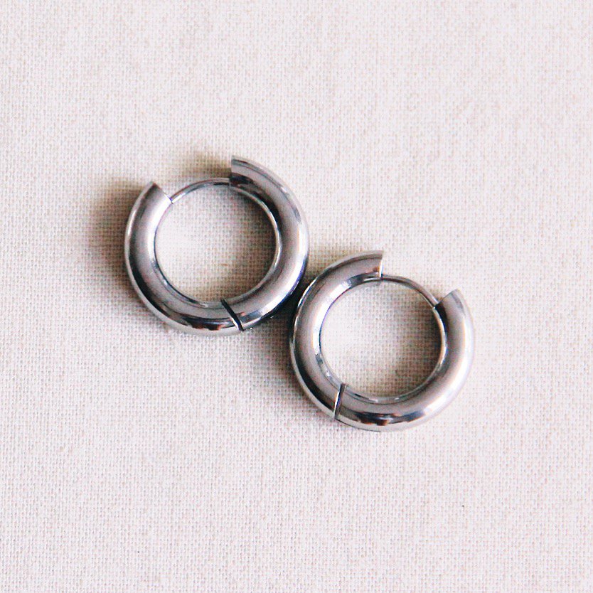 EA517: RVS breed creool 16mm - zilver