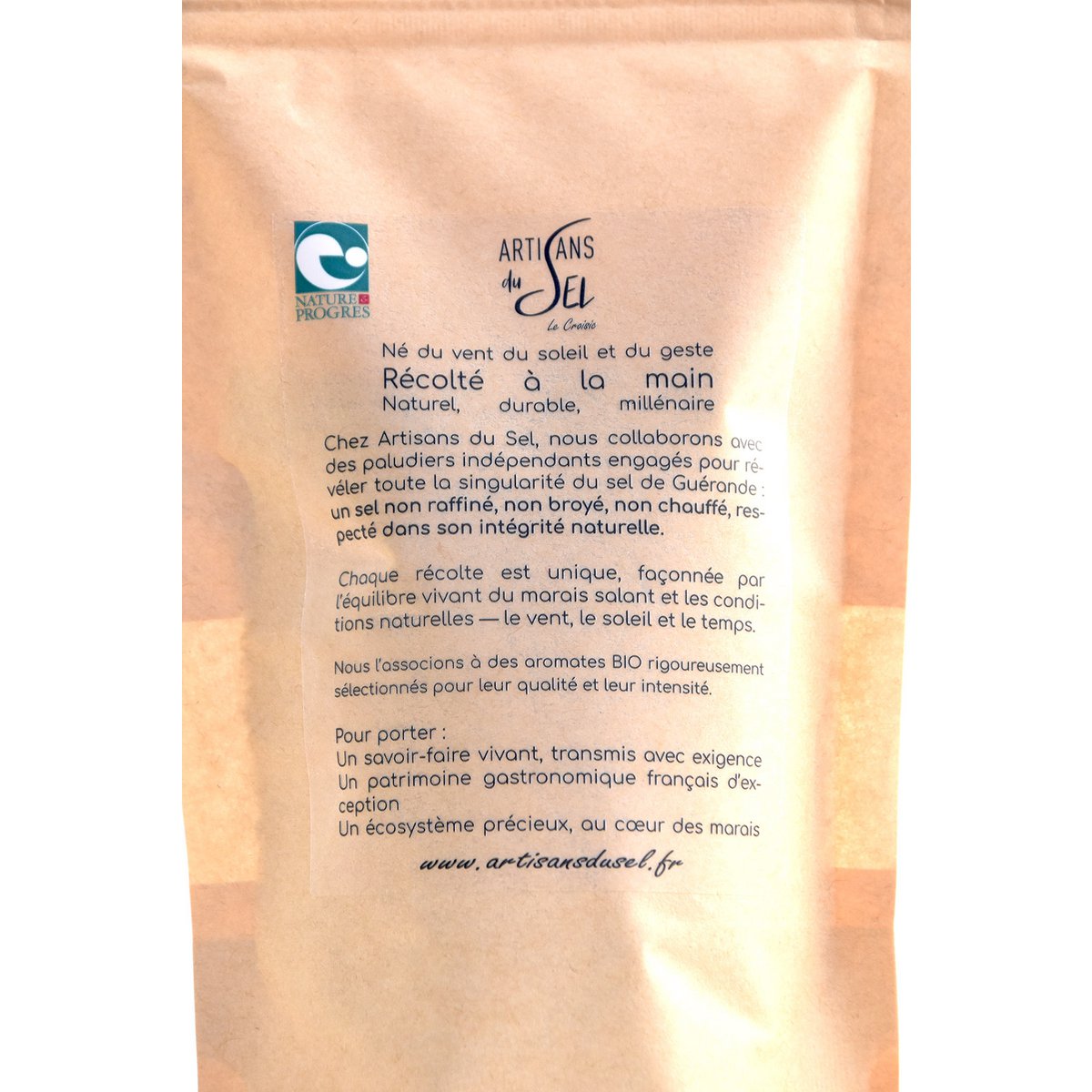Fine salt of Guérande with Creole spices - 200g recharge | Salt craftsmen