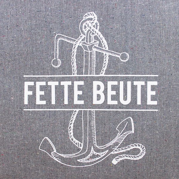 Baumwoll-Beutel Fette Beute