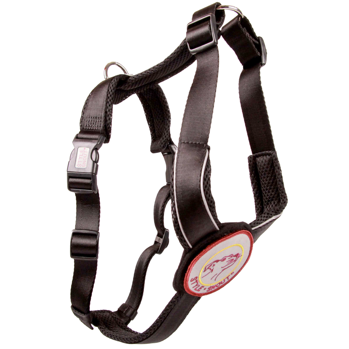 Arnés de Pecho – Patch&Style – Negro
