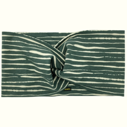 Headband stripes organic cotton jersey