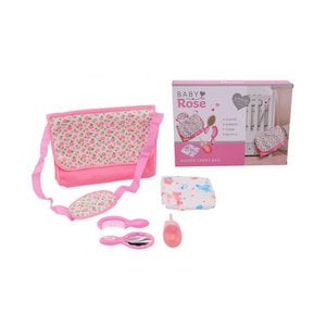 Baby Rose diaper carrying bag with accessories