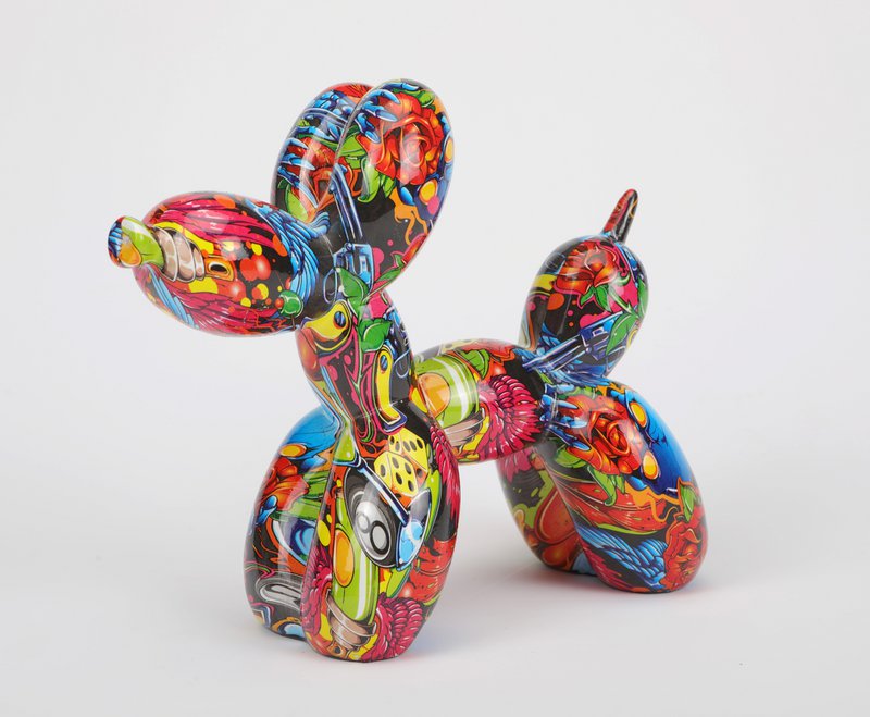 balloon dog colorful