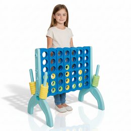 XL 4 à la suite, jeu de stratégie pour l'intérieur et l'extérieur, env. 73 x 49 x 72,5 cm