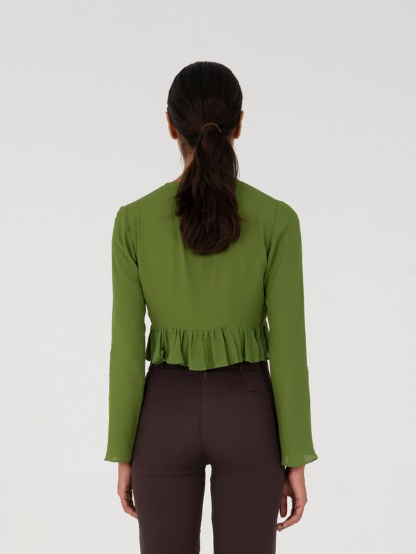 Bladblouse