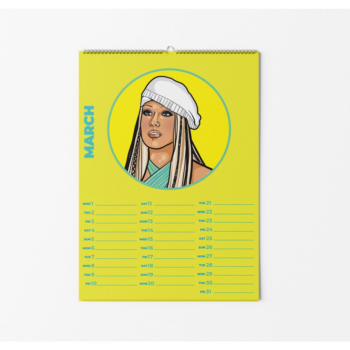 Iconic Women Calendar 2023
