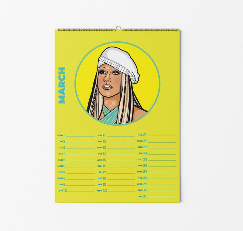 Iconic Women Calendar 2023