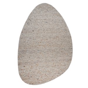 Rug Stone Light Beige 462 - Pebble-shaped 160 x 230 cm
