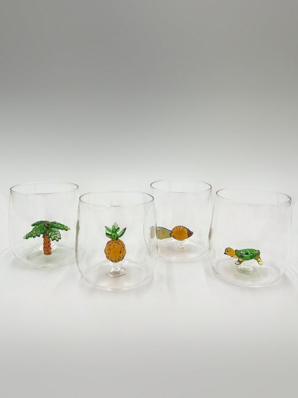 Vandglas 3D ANANAS
