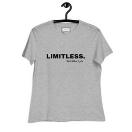Dames T-shirt LIMITLESS Relaxed dames T-shirt