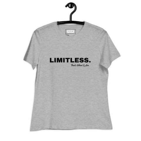 Damen-T-Shirt LIMITLESS Entspanntes Damen-T-Shirt