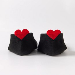 Confezione da 5 calzini rossi tinta unita preferiti da donna I 35-41