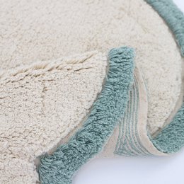 Wolkenkinderteppich Little Nimbus Aqua