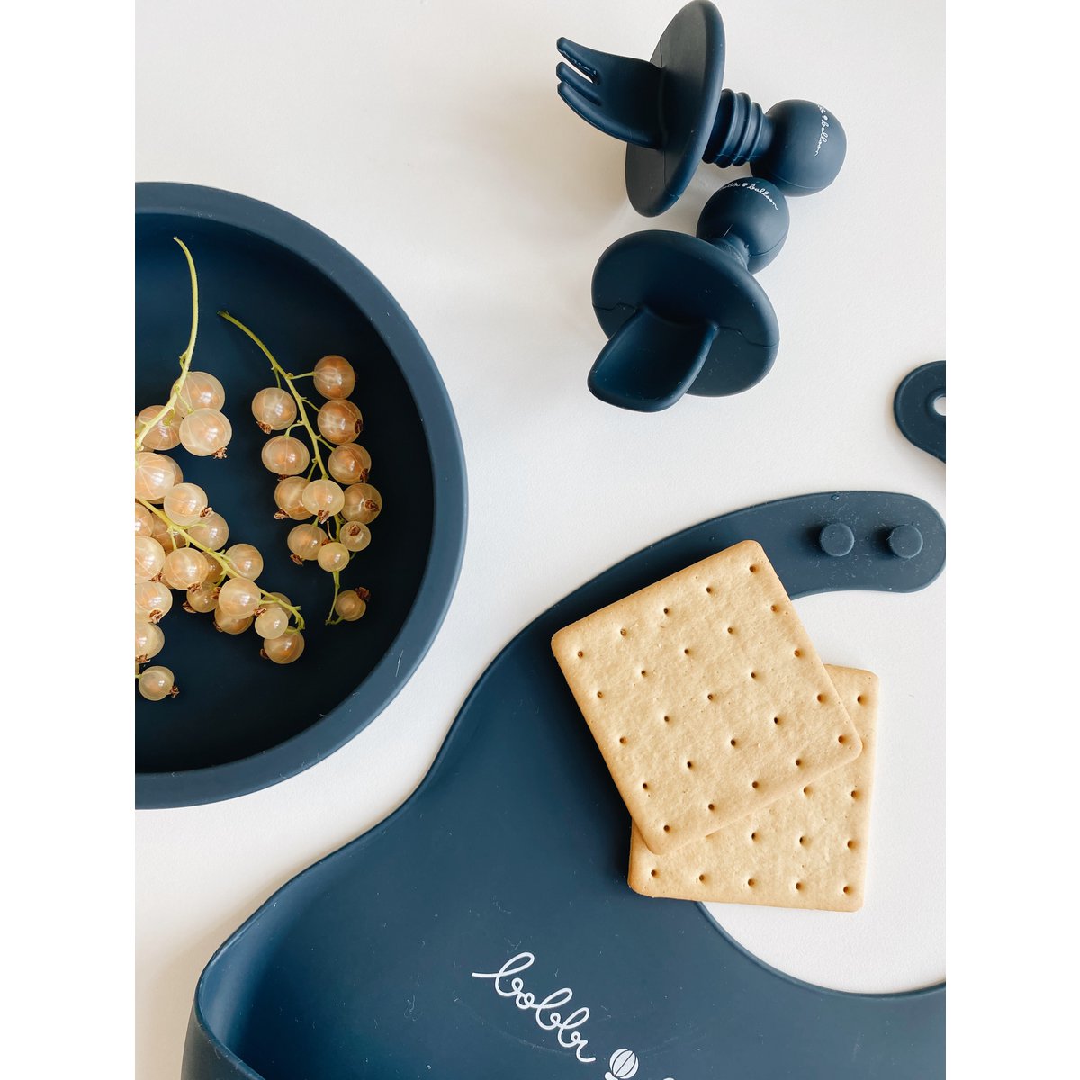 Silicone Cutlery Set - Ocean Blue